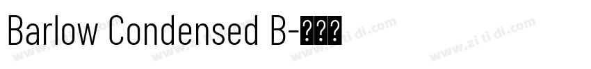 Barlow Condensed B字体转换 Barlow Condensed B字体转换